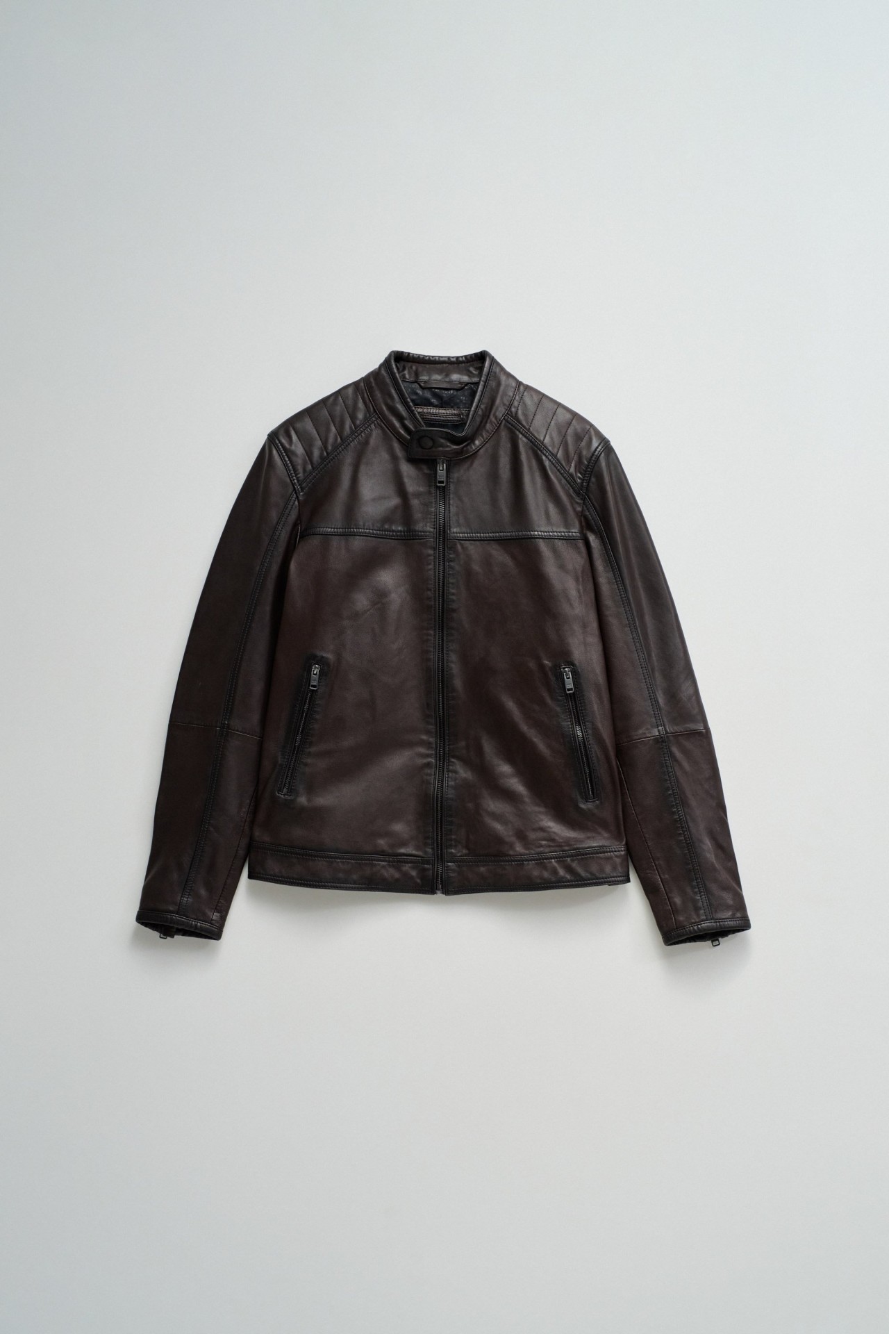 CAZADORA BIKER DE PIEL