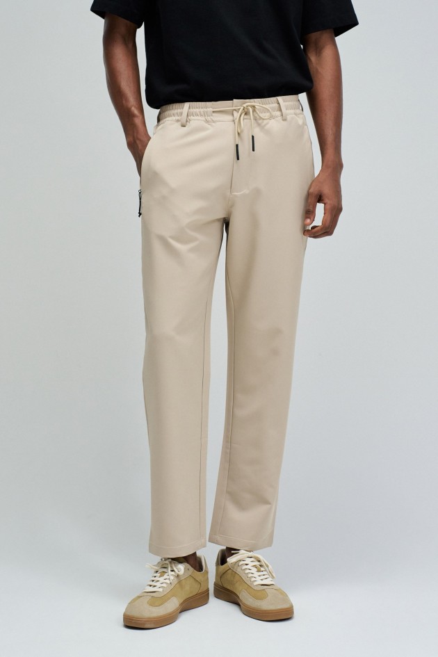 JOGGERS TROUSERS IN FABRIC
