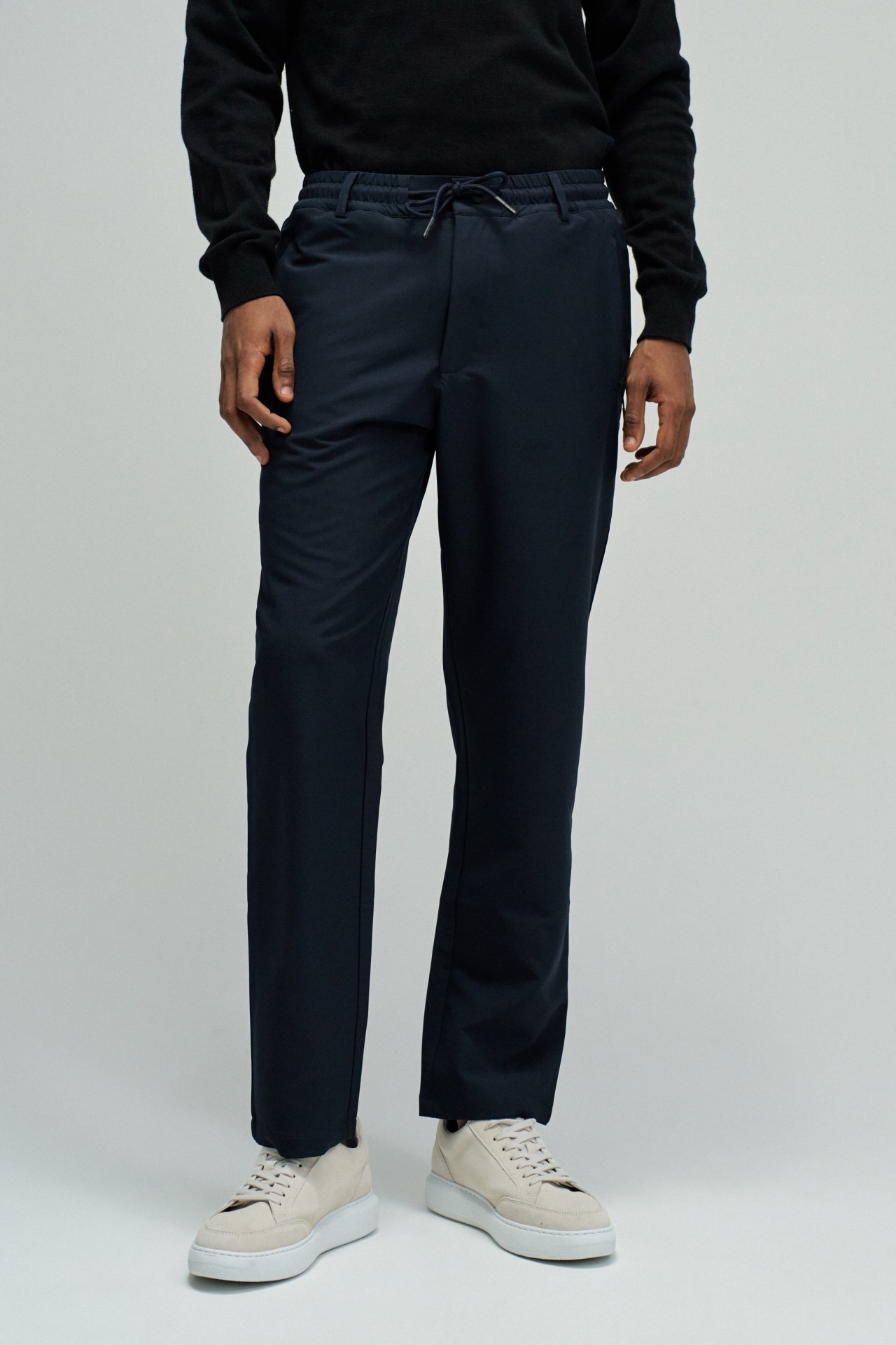 PANTALONS JOGGERS EN TISSU