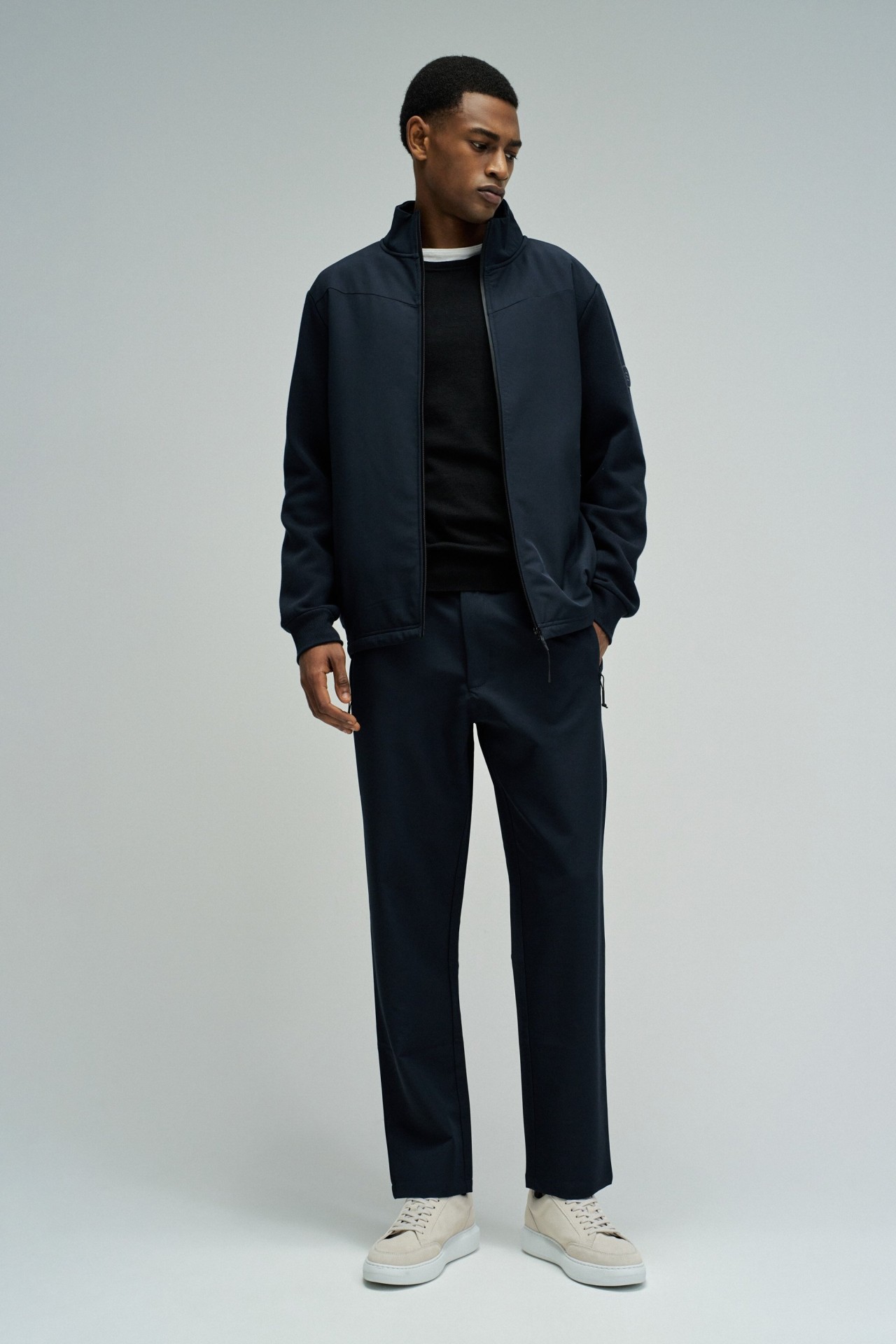 PANTALONS JOGGERS EN TISSU