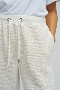 JOGGINGHOSE MIT JACQUARD UND LUREX
