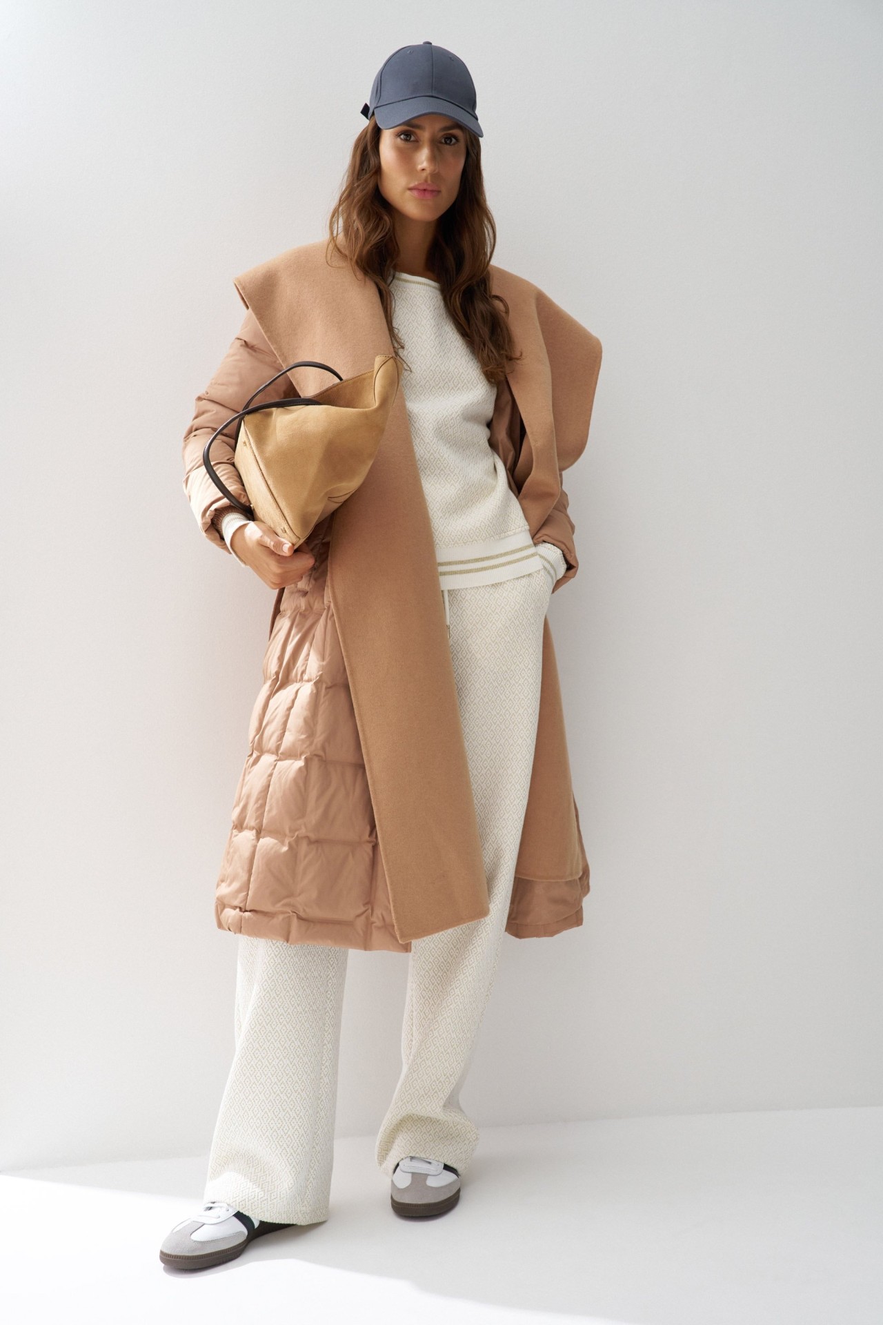 JOGGINGHOSE MIT JACQUARD UND LUREX