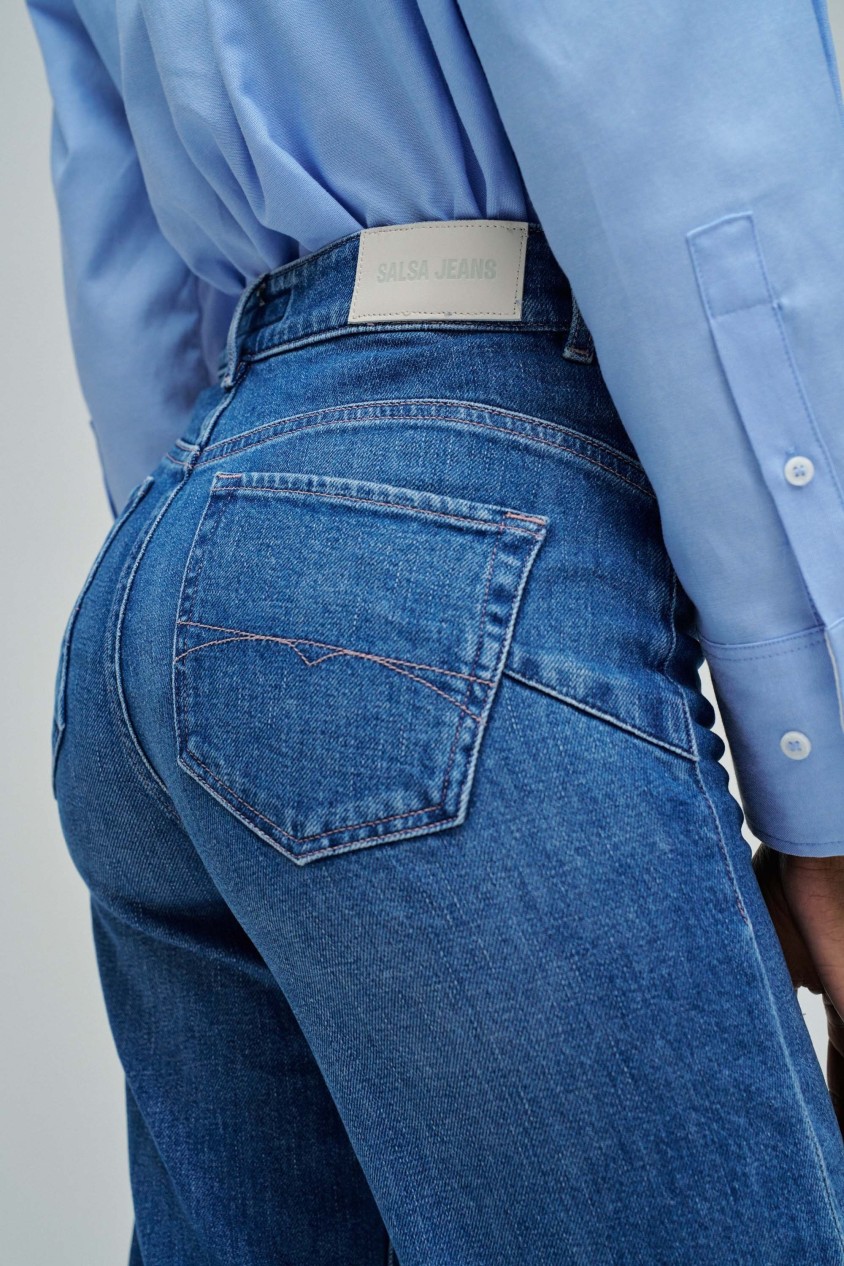 FAITH PUSH IN STRAIGHT JEANS