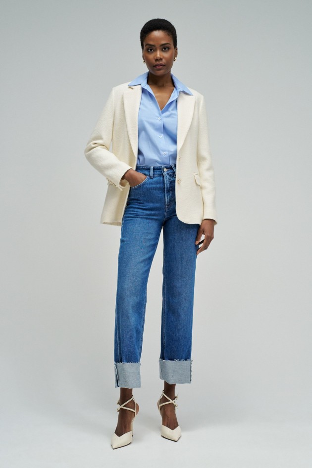 FAITH PUSH IN STRAIGHT JEANS