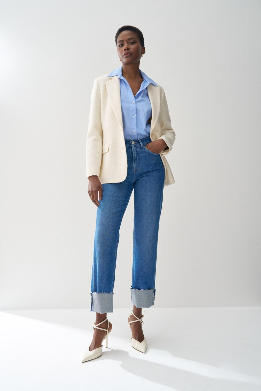 FAITH PUSH IN STRAIGHT JEANS