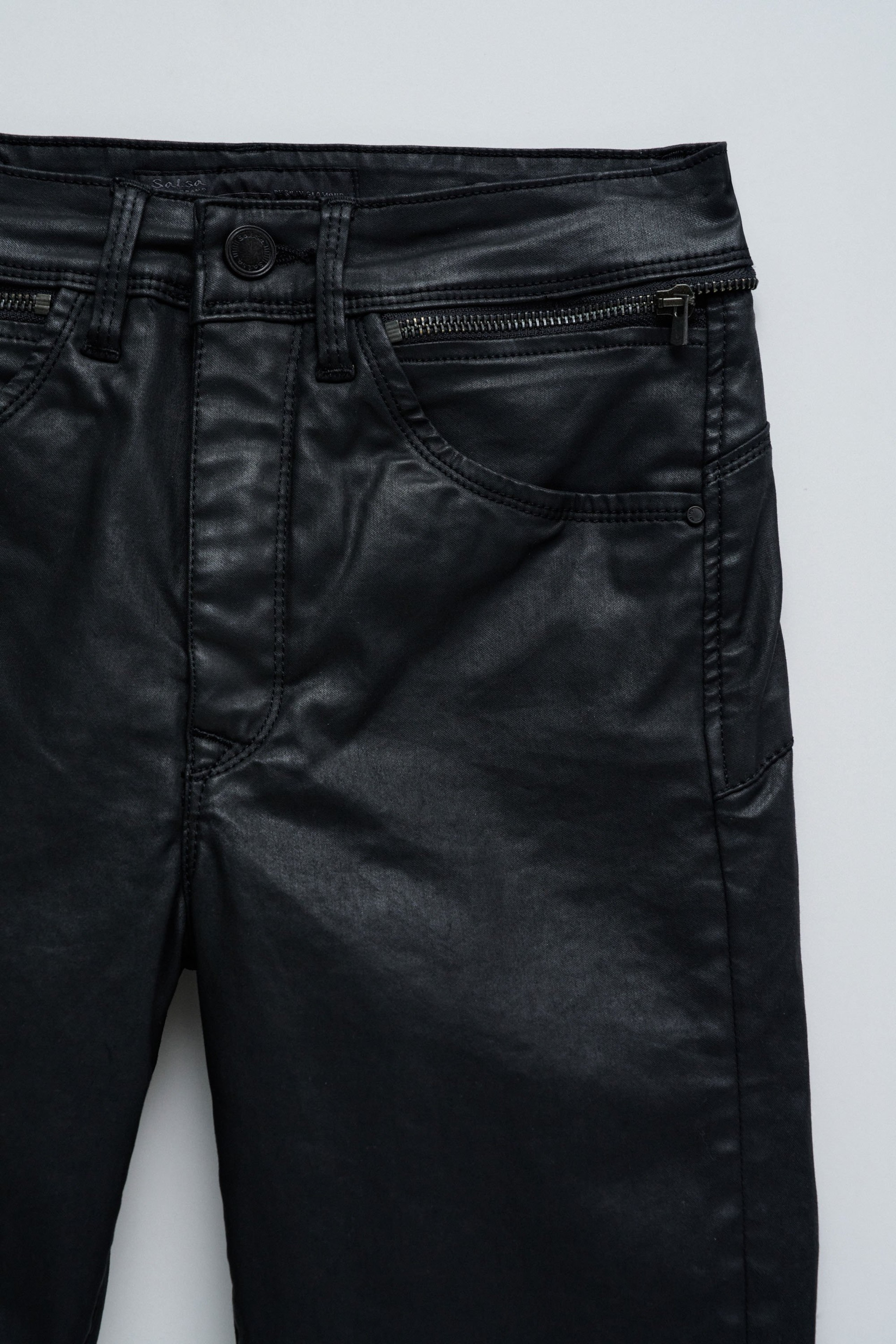 VAQUEROS FAITH PUSH IN CROPPED SKINNY