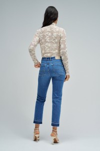 FAITH PUSH IN CROPPED SLIM JEANS
