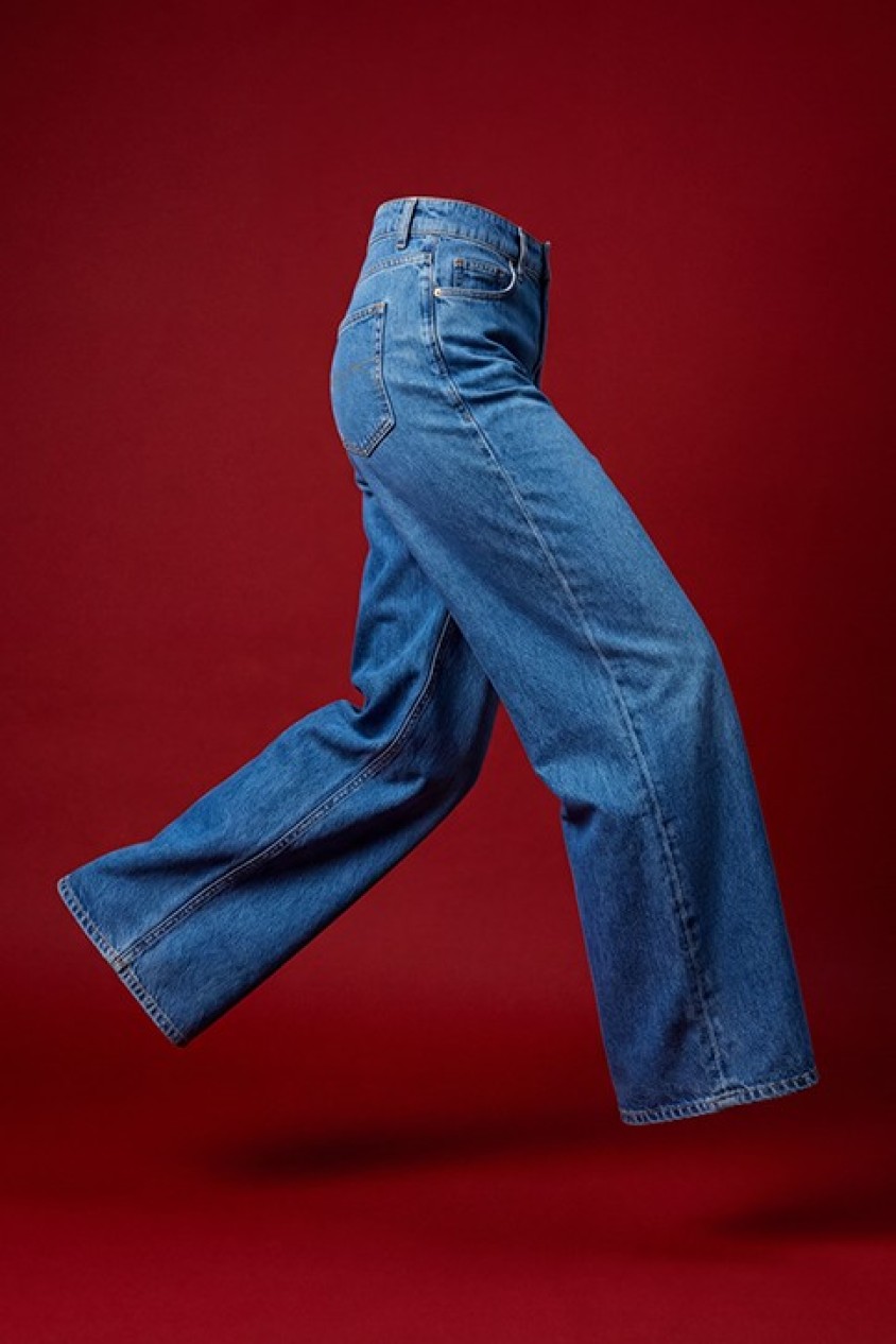WIDE LEG JEANS