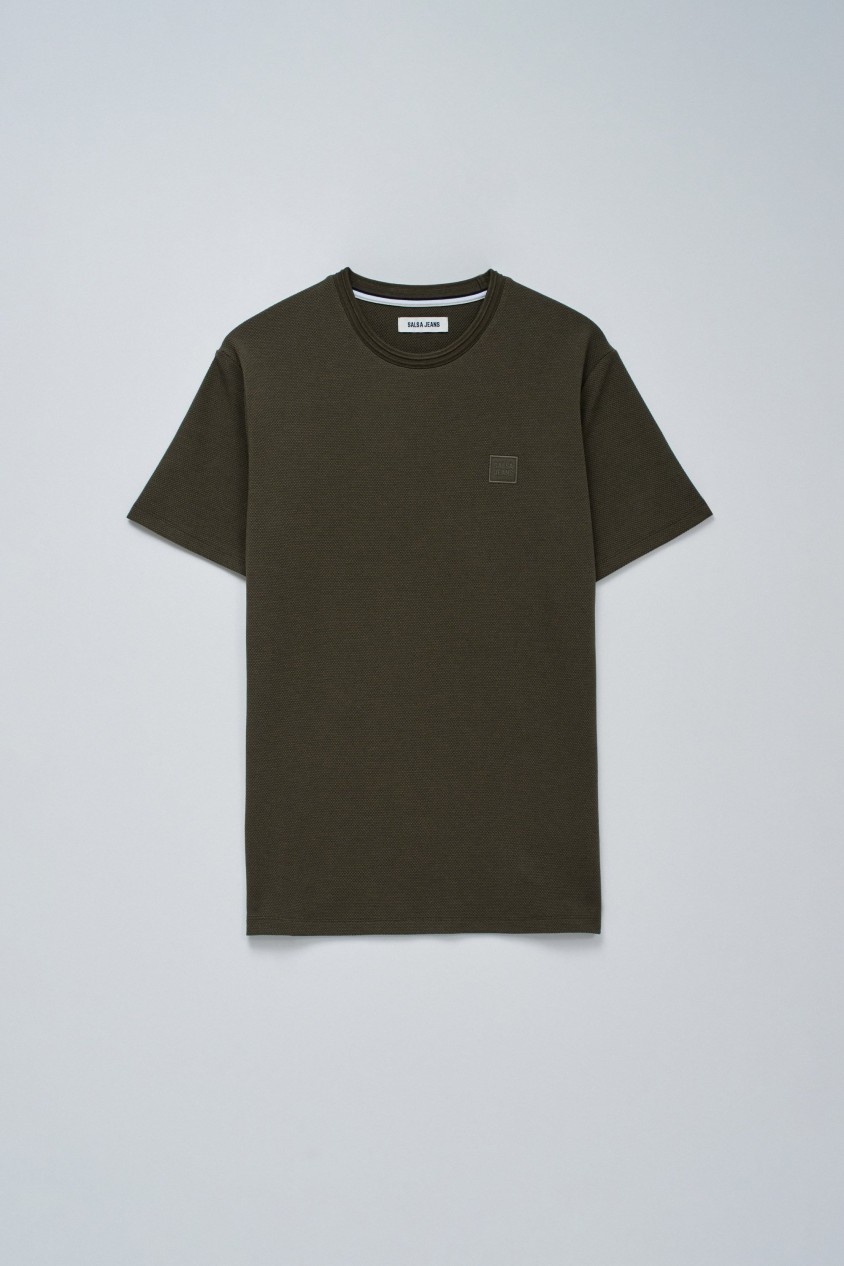 CAMISETA CON TEXTURA