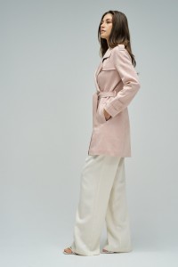TRENCH COAT EM SUEDE