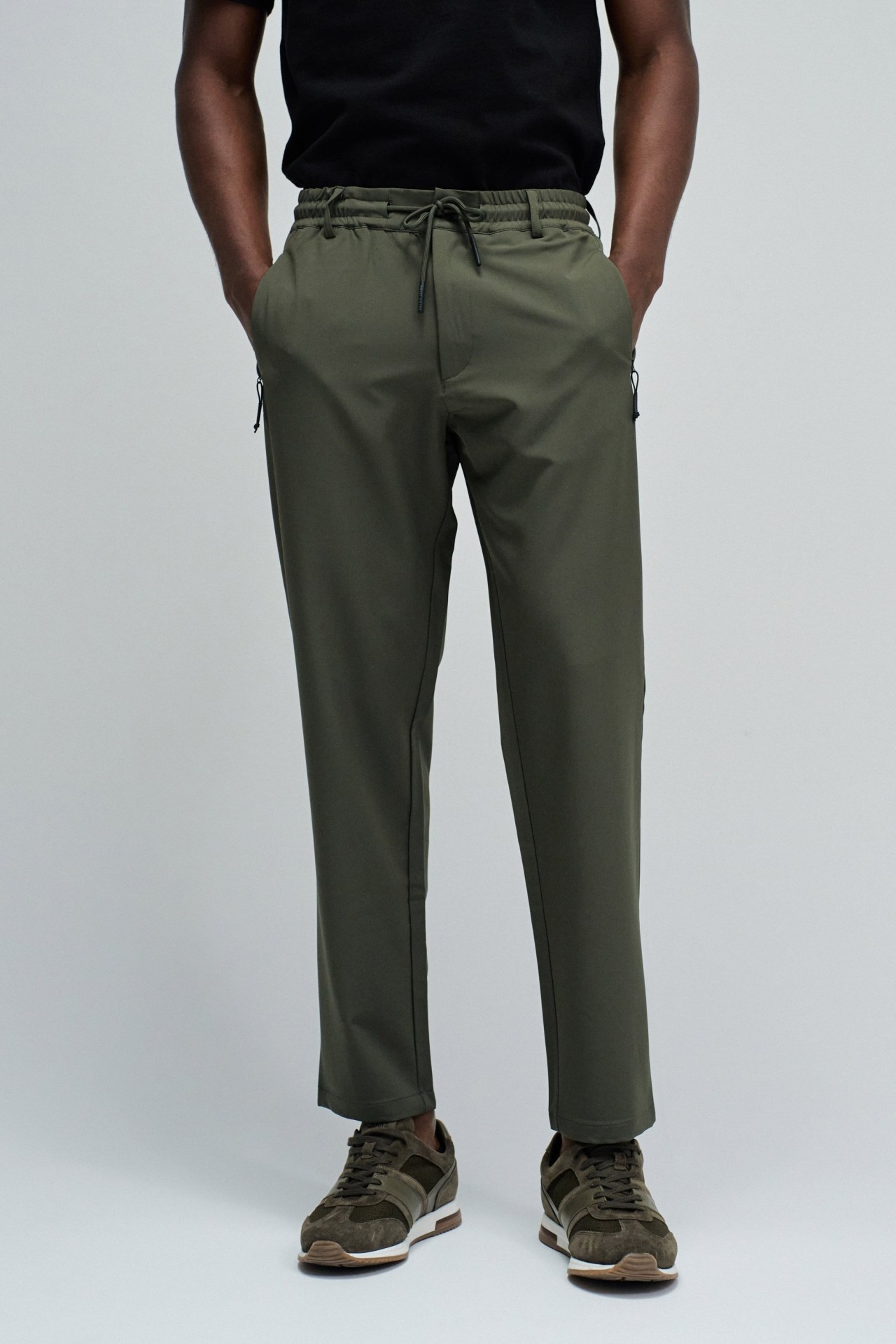JOGGERS TROUSERS IN FABRIC