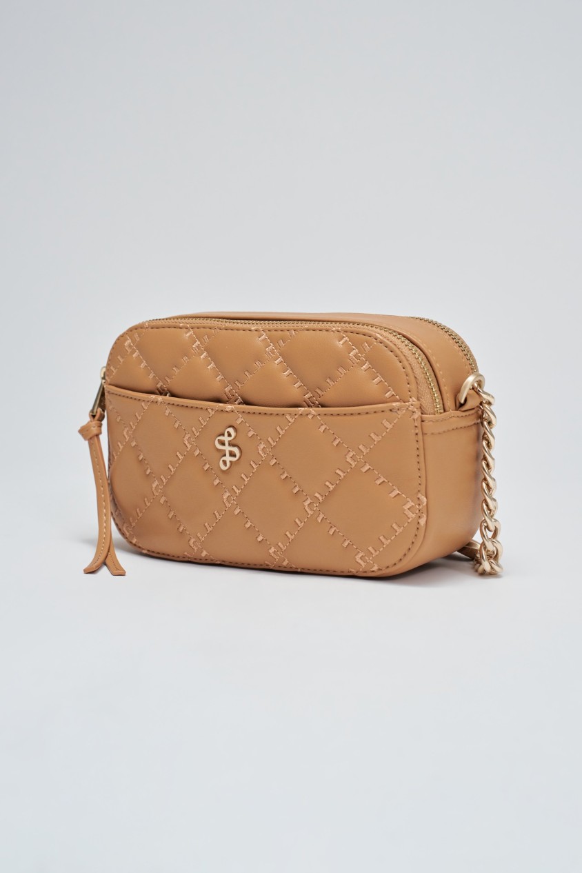 MALA ACOLCHOADA EFEITO PELE