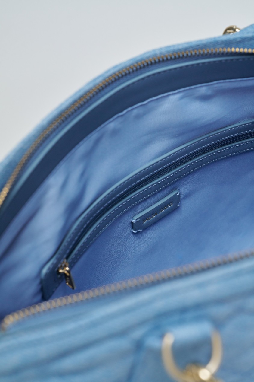 MALA TOTE EM DENIM