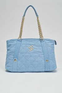 MALA TOTE EM DENIM