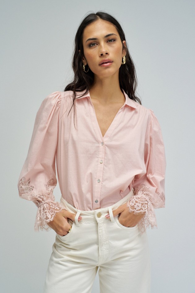 SHIRT WITH LACE