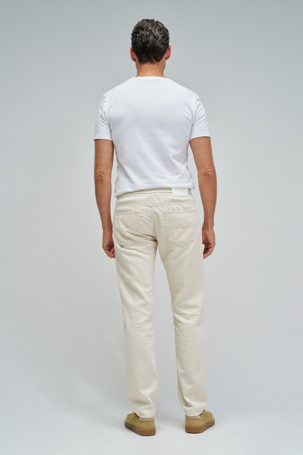 JOGGER PANTS WITH LINEN