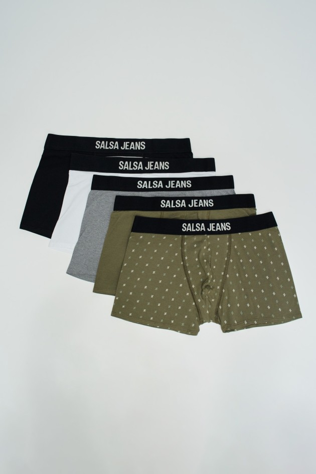 PACK DE 5 BOXERS