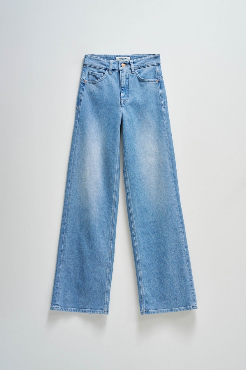 FAITH PUSH IN WIDE JEANS