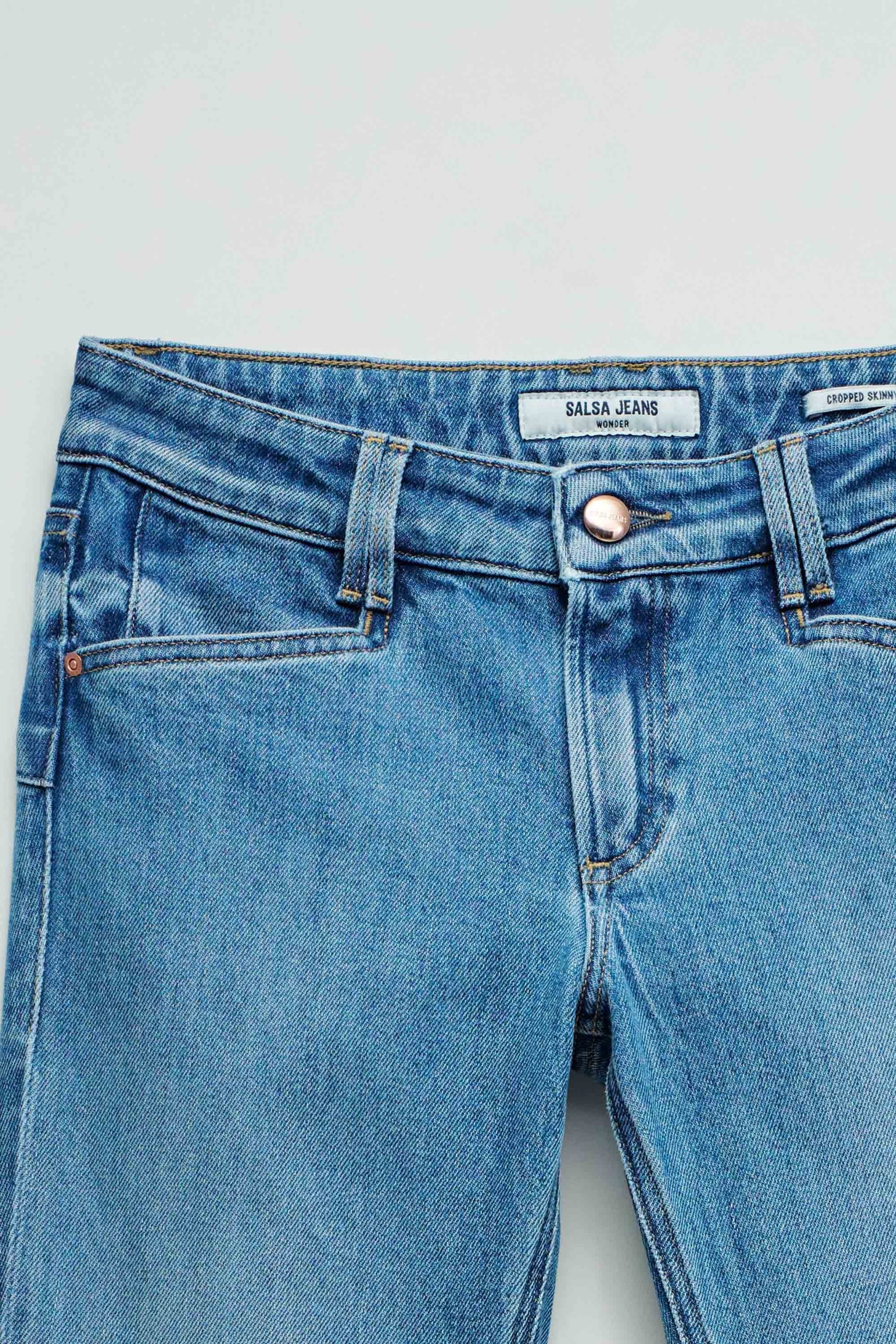 JEANS WONDER PUSH UP CROPPED SKINNY
