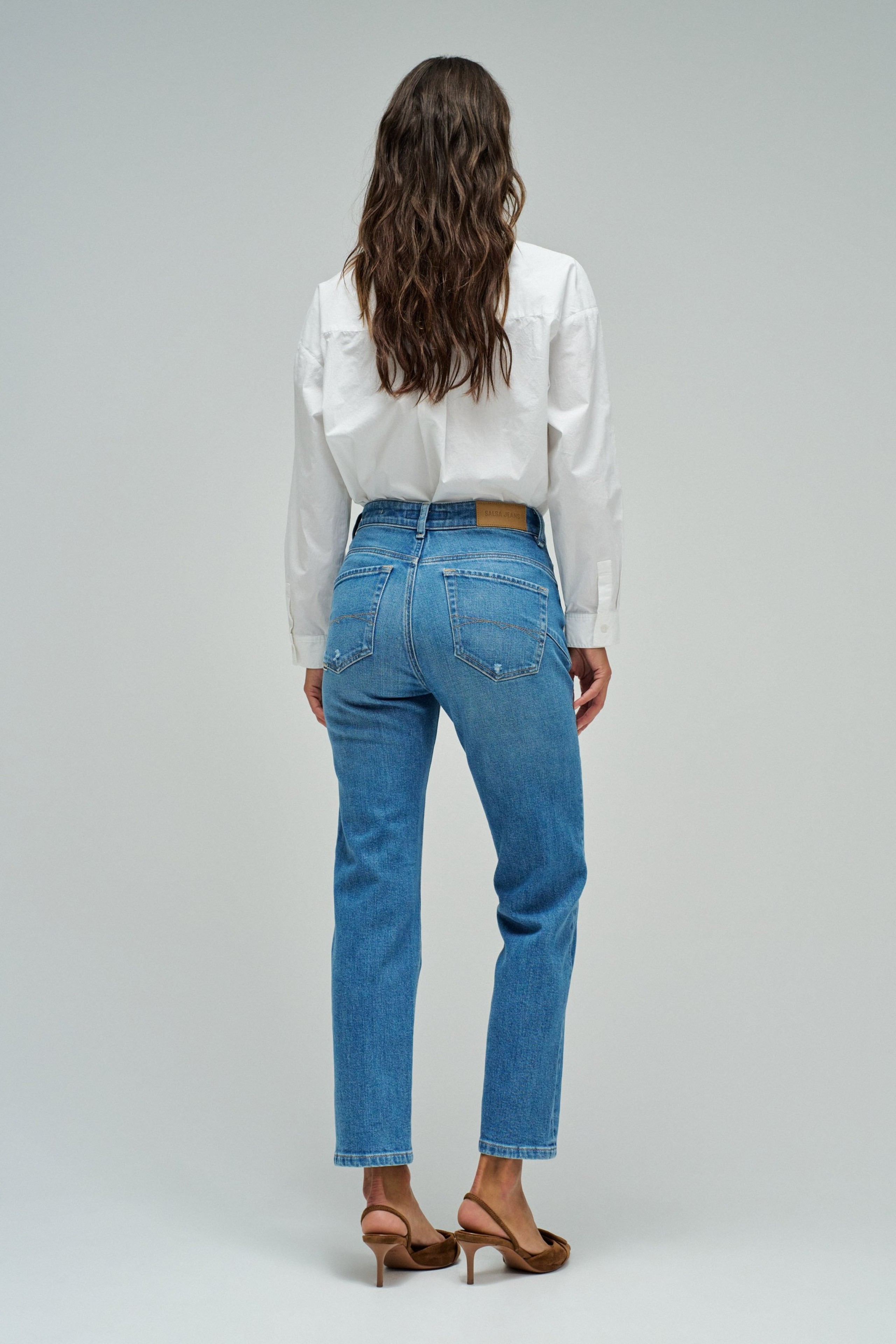 JEANS FAITH PUSH IN CROPPED SLIM