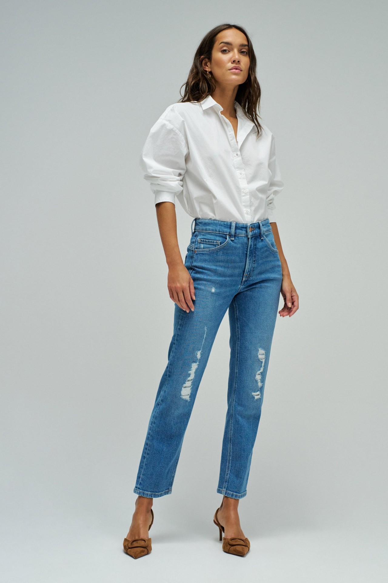 JEANS FAITH PUSH IN CROPPED SLIM