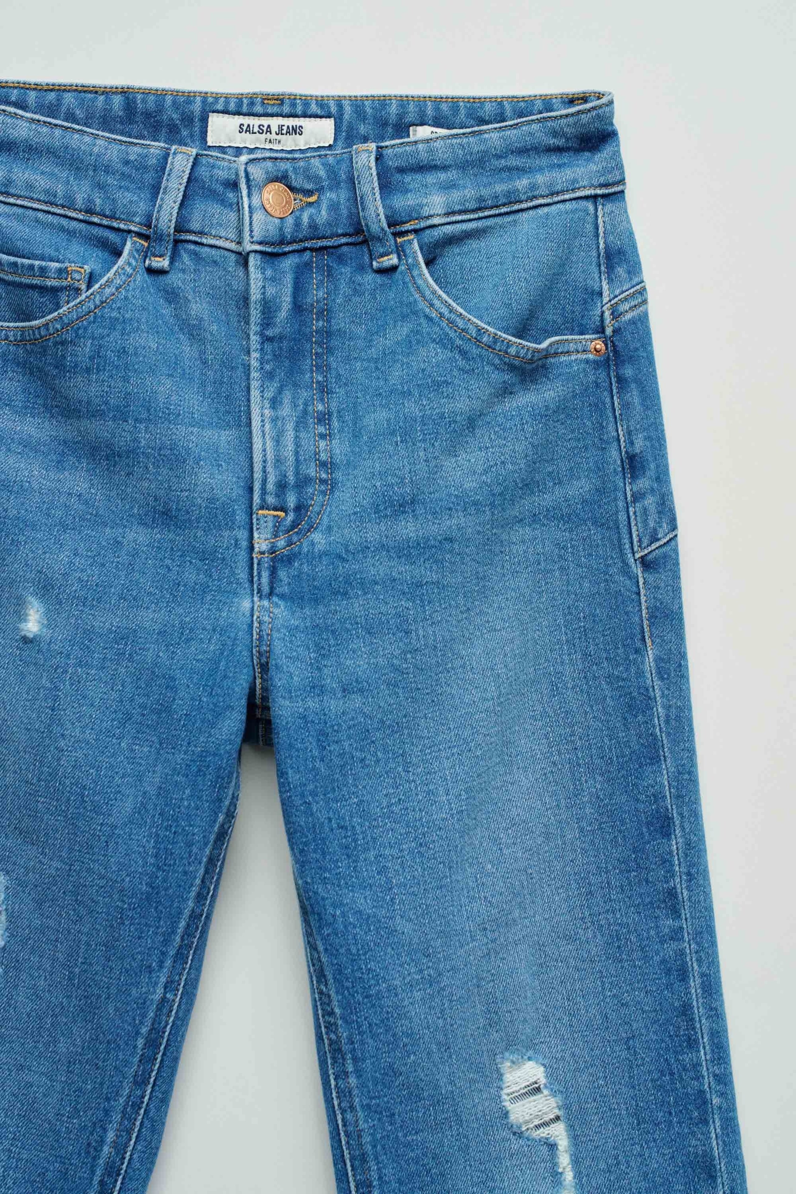 JEANS FAITH PUSH IN CROPPED SLIM