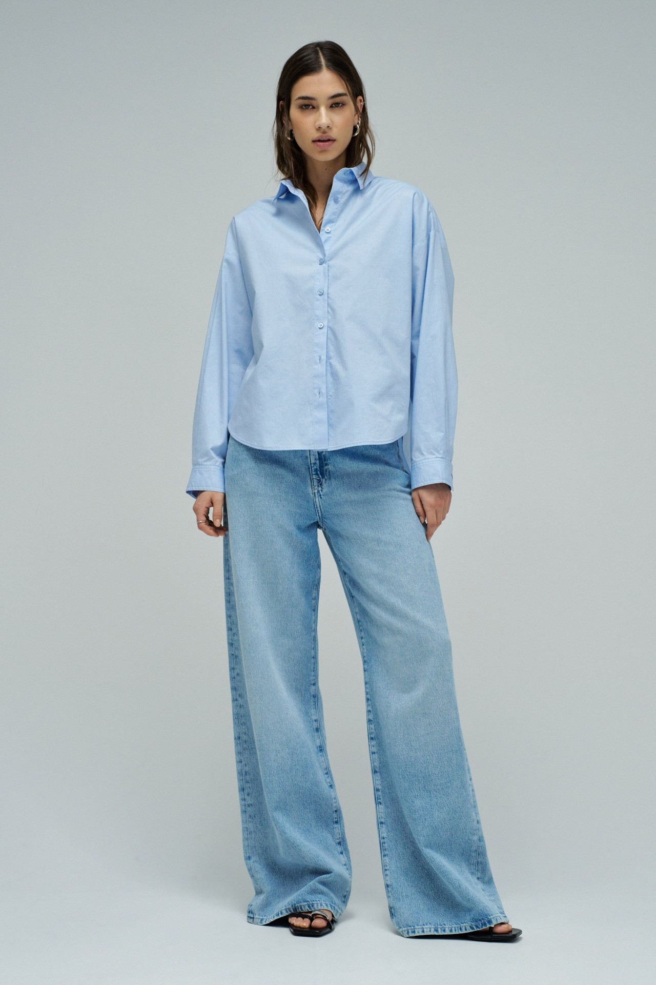 CAMISA B�SICA LOOSE FIT