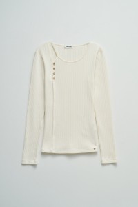 RIBBED KNIT JUMPER