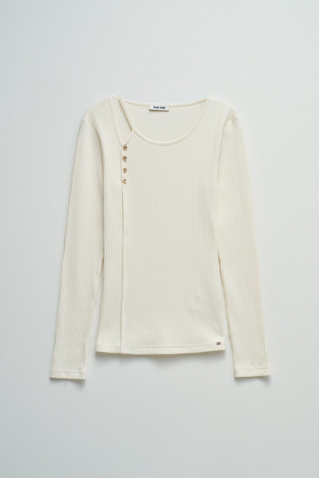 RIBBED KNIT JUMPER