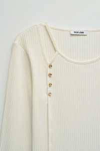 RIBBED KNIT JUMPER