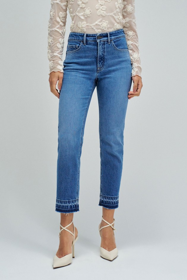 JEANS FAITH PUSH IN CROPPED SLIM