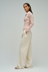 POLO WITH GOLD BUTTONS