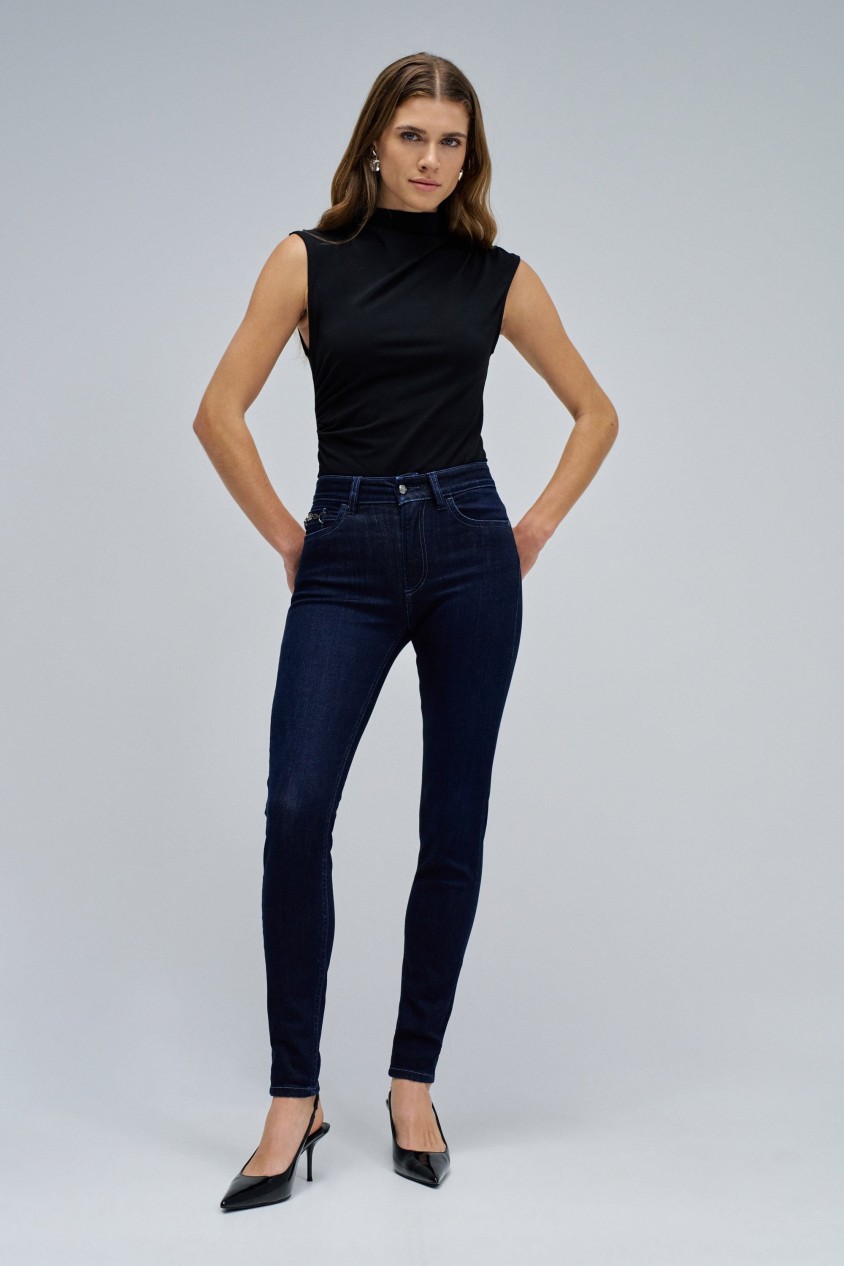 DESTINY PUSH UP SKINNY JEANS