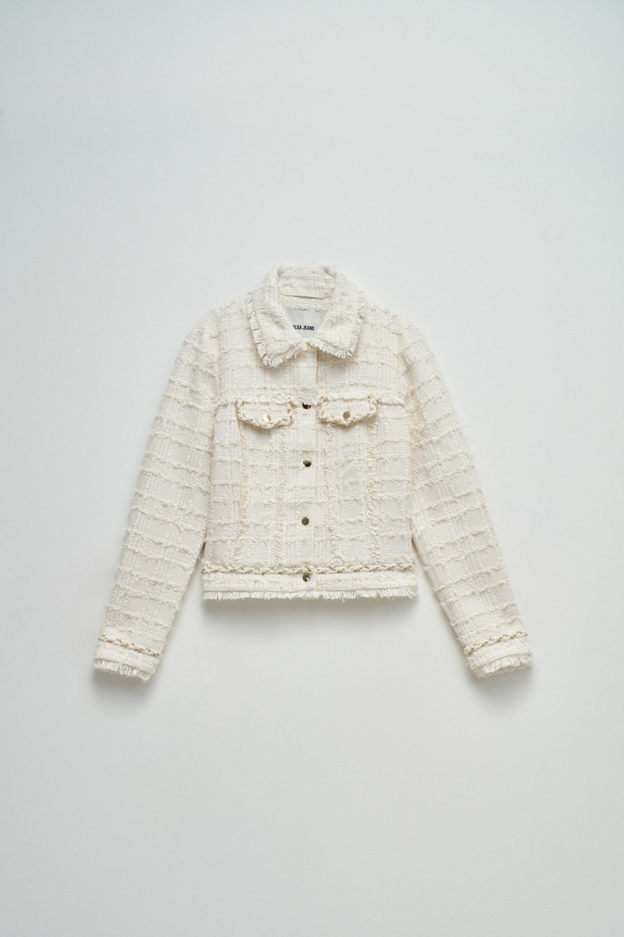 CAMISETA TEXTURIZADA CON NUDO FRONTAL