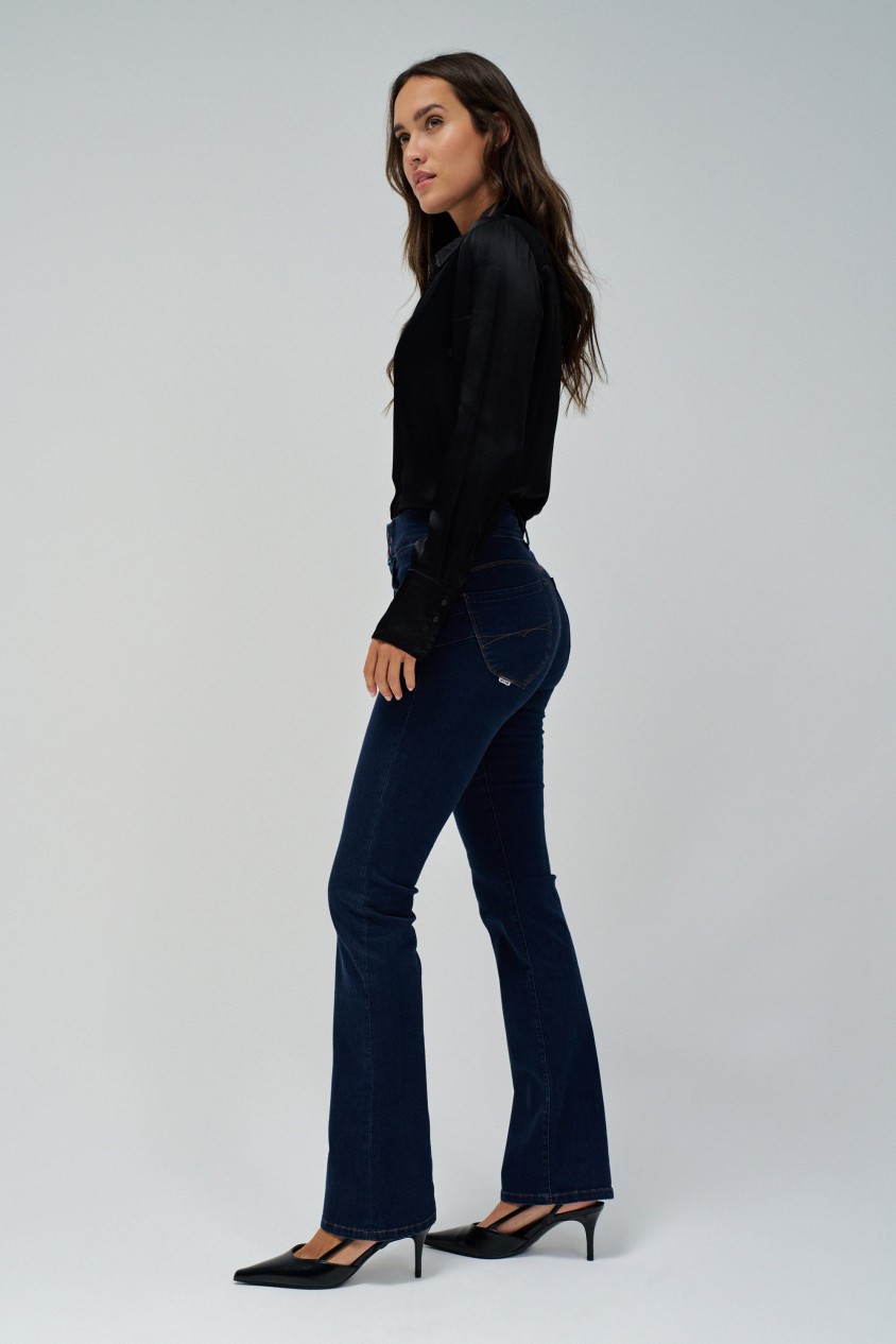 JEAN SECRET PUSH IN BOOTCUT TOUCHER DOUX