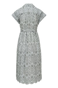 OUTLET MIDI DRESS EMBR, LIGHT BEIGE, XXL