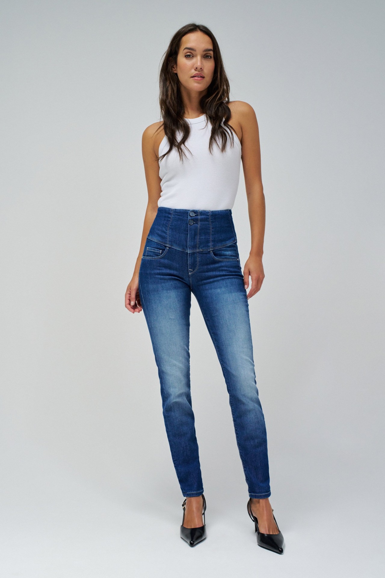 VAQUEROS DIVA PUSH IN SKINNY