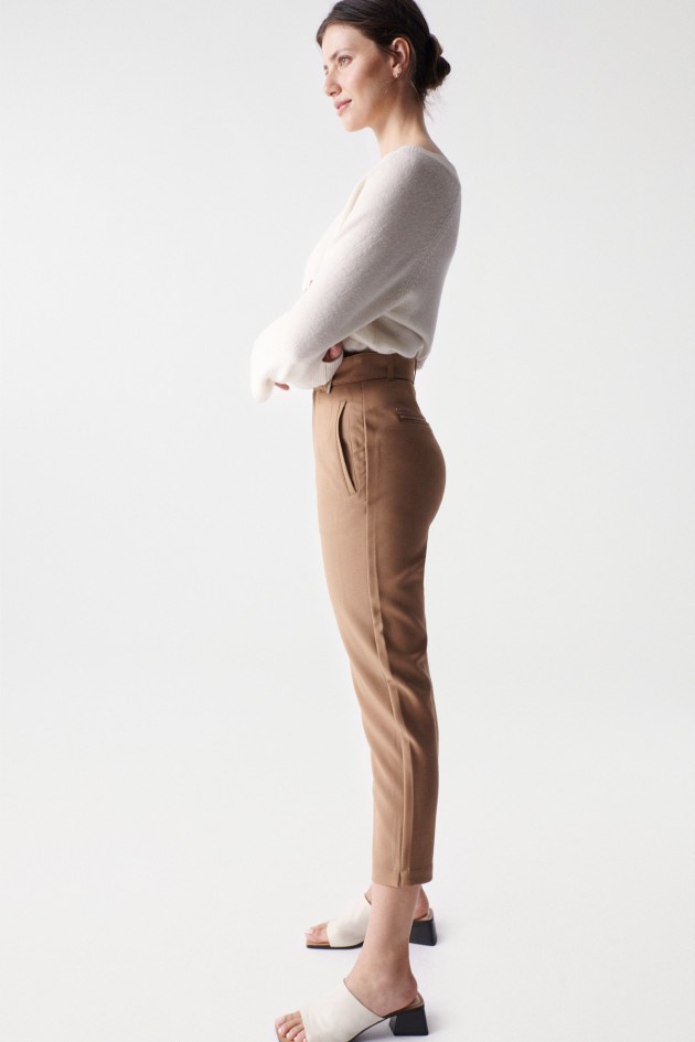 PANTALONES CHINO CROPPED SLIM