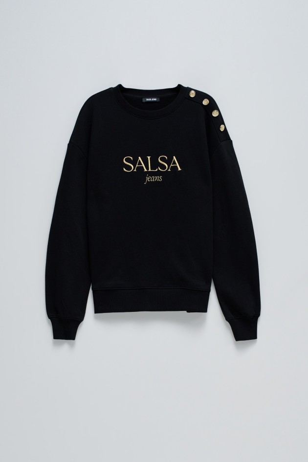 PULLOVER MIT BRANDING