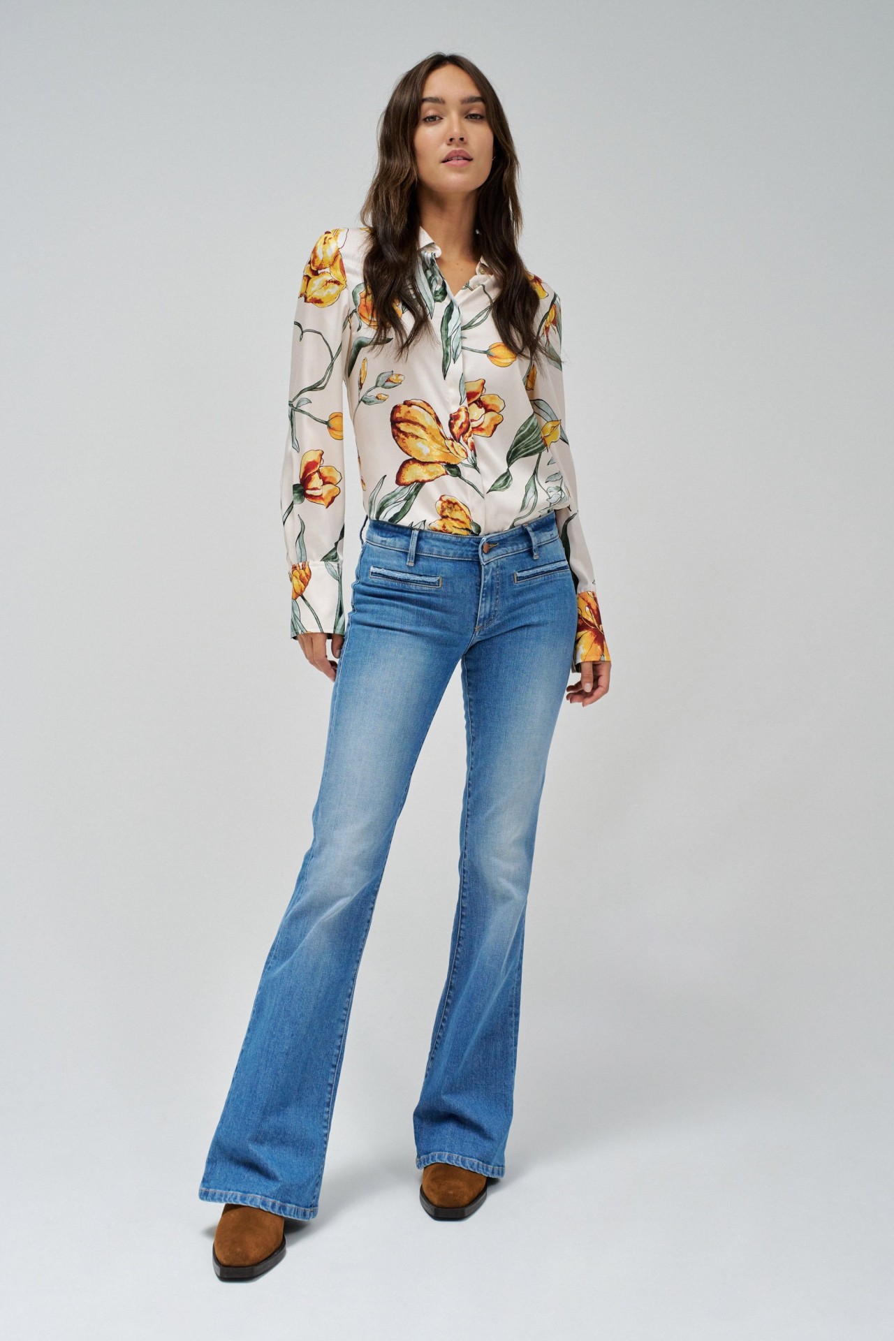 WONDER PUSH UP FLARE JEANS