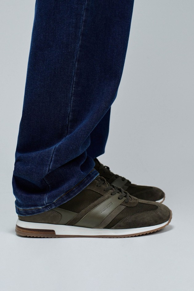 SUEDE TRAINERS