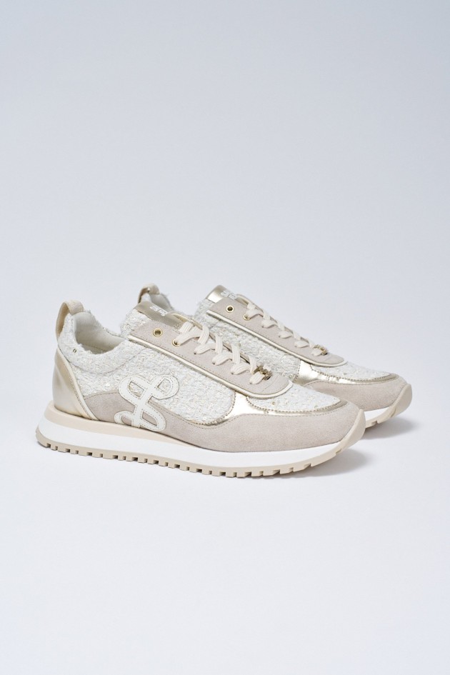 SNEAKERS WITH TWEED