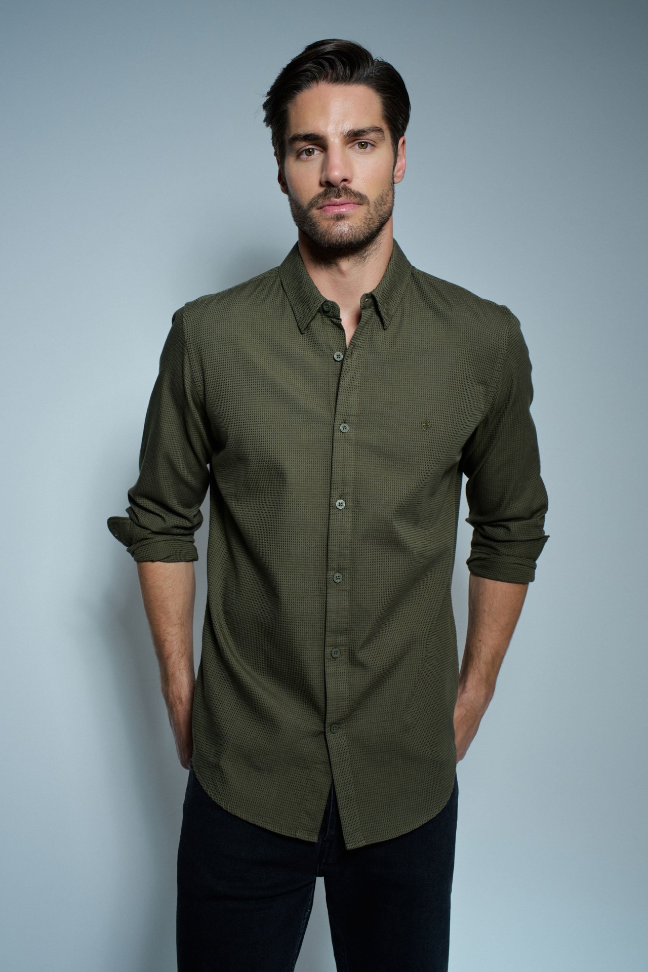 CAMISA TEXTURADA