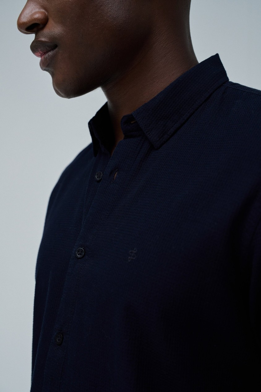 CHEMISE TEXTURÉE