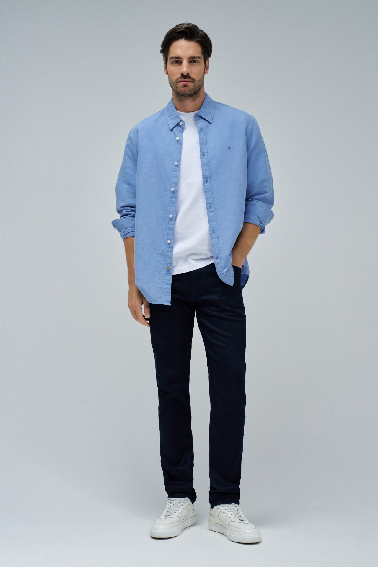 CALÇAS SLIM FIT S-ACTIV