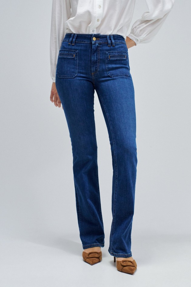 DESTINY PUSH UP BOOTCUT JEANS