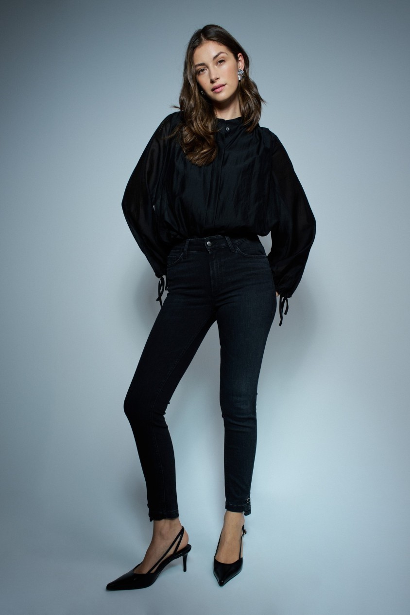 DESTINY PUSH UP CROPPED SKINNY JEANS