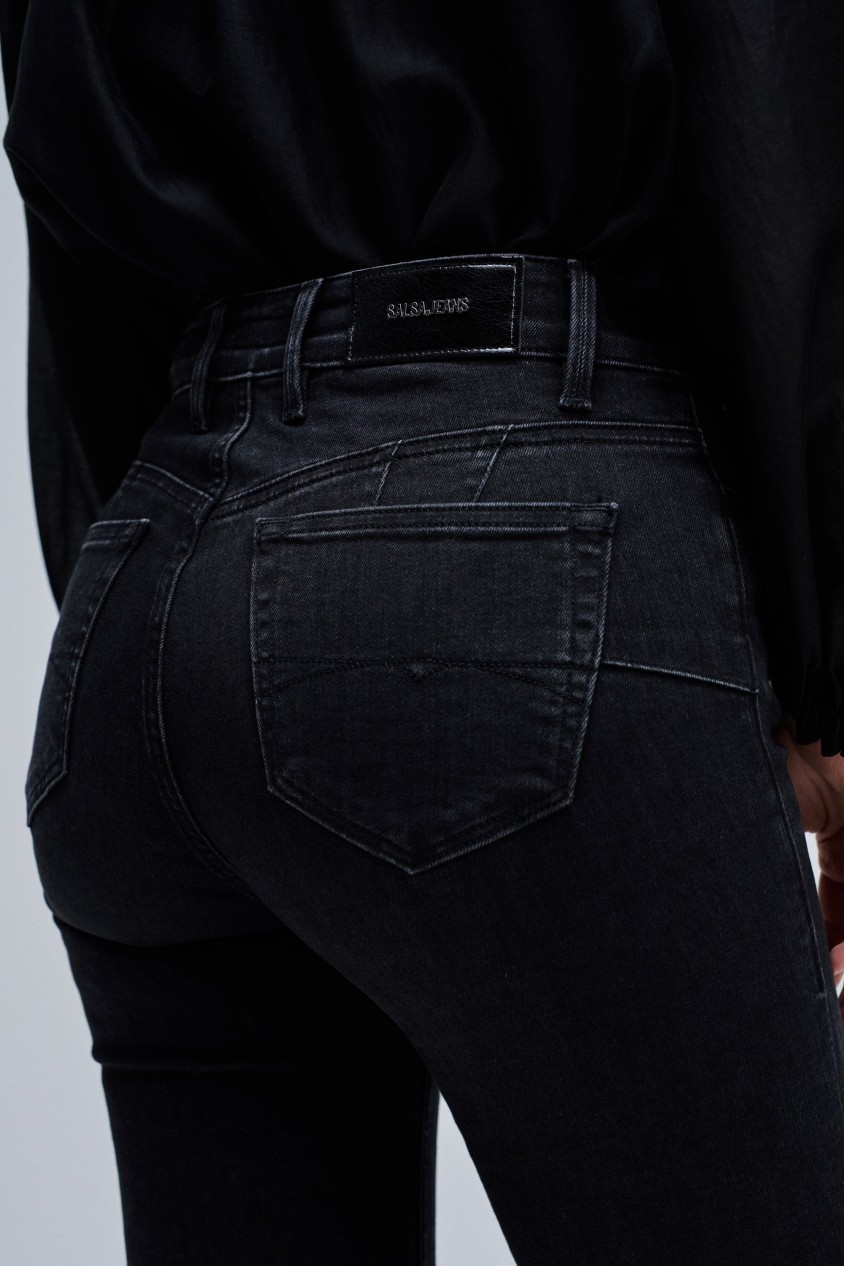 DESTINY PUSH UP CROPPED SKINNY JEANS