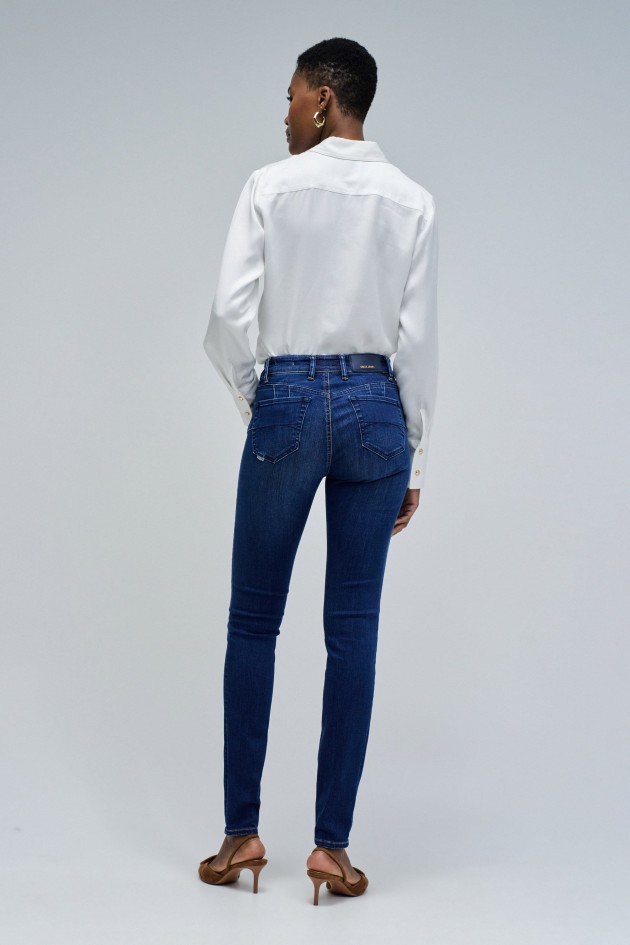 DESTINY PUSH UP SKINNY JEANS