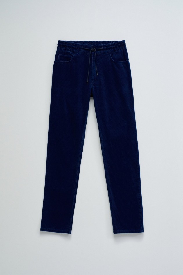 REGULAR FIT JOGGERS IN CORDOROY